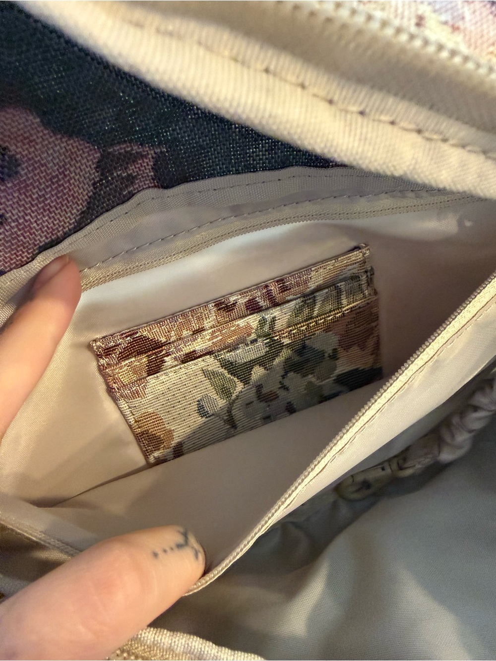Beis bum bag, vintage floral - Picture 4 of 4